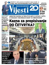 Vijesti - broj 6978, 25. avg 2017.