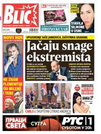 Blic - broj 6858, 18. mar 2016.