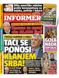 Informer - broj 2602, 10. nov 2020.