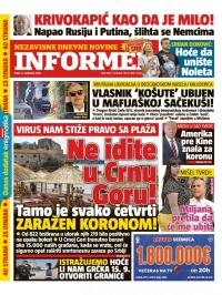 Informer - broj 2551, 11. sep 2020.