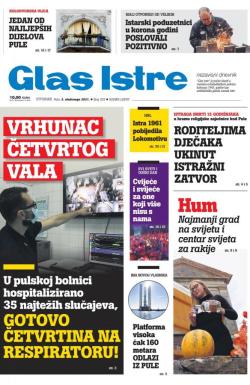 Glas Istre - broj 302, 2. nov 2021.