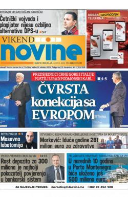 Dnevne novine - broj 2531, 16. nov 2019.