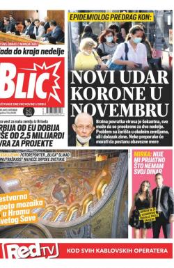 Blic - broj 8480, 5. okt 2020.