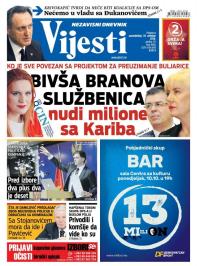 Vijesti - broj 6664, 10. okt 2016.