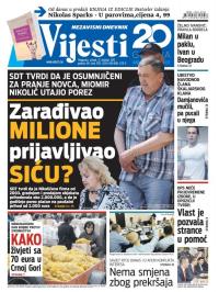 Vijesti - broj 7031, 17. okt 2017.