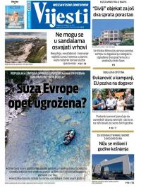 Vijesti - broj 8345, 4. jul 2021.