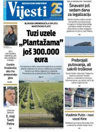 Vijesti - broj 8676, 8. jun 2022.