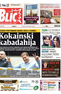 Blic - broj 6148, 25. mar 2014.