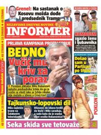 Informer - broj 2544, 3. sep 2020.