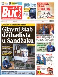 Blic - broj 6343, 9. okt 2014.