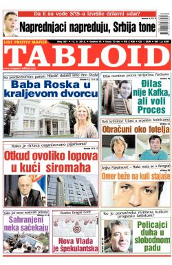 Tabloid - broj 267, 13. sep 2012.