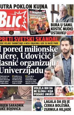 Blic - broj 7644, 29. maj 2018.