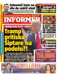 Informer - broj 2485, 26. jun 2020.