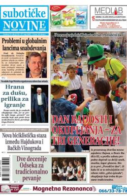 Nove Subotičke novine - broj 270, 27. maj 2022.