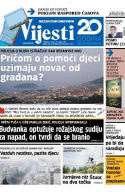 Vijesti - broj 6982, 29. avg 2017.