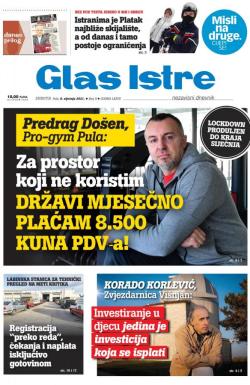 Glas Istre - broj 8, 9. jan 2021.