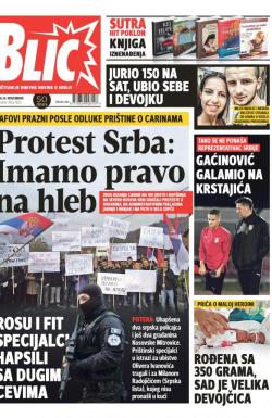 Blic - broj 7823, 24. nov 2018.