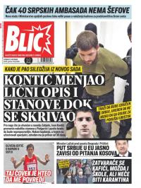 Blic - broj 8488, 13. okt 2020.