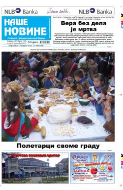 Naše novine, Odžaci - broj 194, 2. nov 2012.