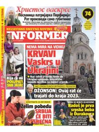 Informer - broj 3045, 23. apr 2022.