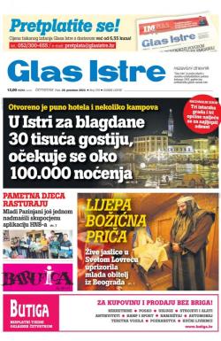 Glas Istre - broj 355, 29. dec 2022.