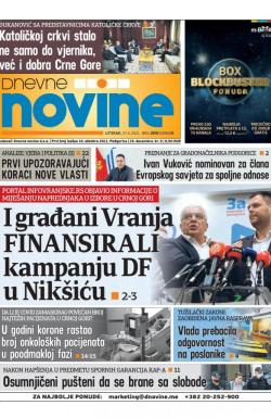 Dnevne novine - broj 2974, 27. apr 2021.