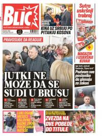 Blic - broj 7971, 26. apr 2019.