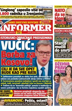 Informer - broj 3779, 14. sep 2024.