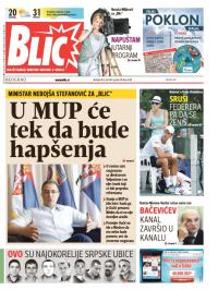 Blic - broj 6248, 6. jul 2014.