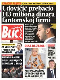 Blic - broj 7574, 17. mar 2018.