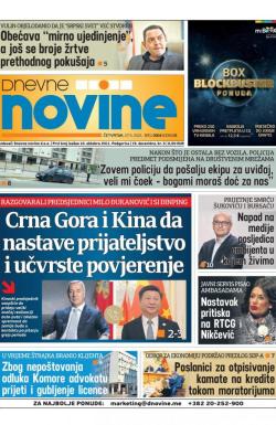 Dnevne novine - broj 3004, 27. maj 2021.