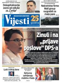 Vijesti - broj 8525, 3. jan 2022.