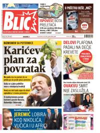 Blic - broj 6491, 10. mar 2015.