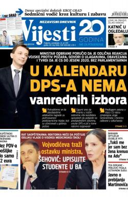 Vijesti - broj 6946, 24. jul 2017.