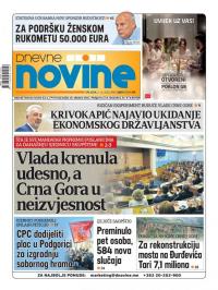 Dnevne novine - broj 2852, 2. dec 2020.