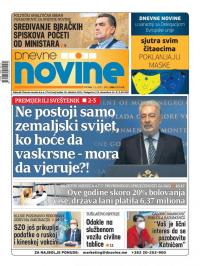 Dnevne novine - broj 2982, 7. maj 2021.