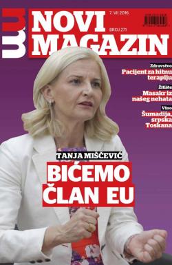 Novi magazin - broj 271, 7. jul 2016.