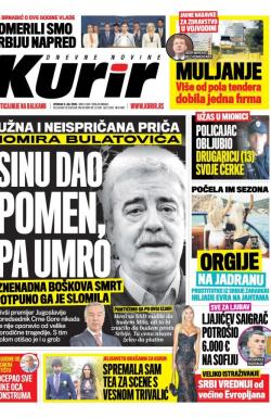 Kurir - broj 1938, 2. jul 2019.