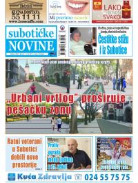 Nove Subotičke novine - broj 27, 3. jul 2015.