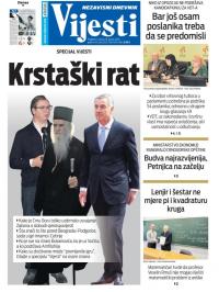 Vijesti - broj 7824, 18. jan 2020.