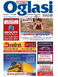 Novosti oglasi - broj 1622, 27. maj 2020.