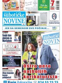 Nove Subotičke novine - broj 39, 29. sep 2017.