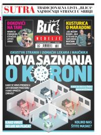 Blic - broj 8535, 29. nov 2020.