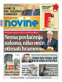 Dnevne novine - broj 2559, 19. dec 2019.