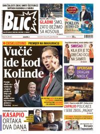 Blic - broj 6466, 12. feb 2015.