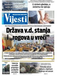 Vijesti - broj 8484, 21. nov 2021.