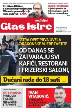 Glas Istre - broj 74, 15. mar 2020.