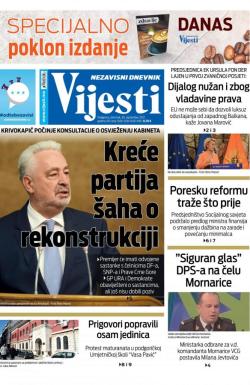 Vijesti - broj 8432, 30. sep 2021.