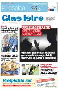 Glas Istre - broj 305, 7. nov 2022.