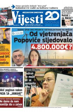 Vijesti - broj 6787, 13. feb 2017.